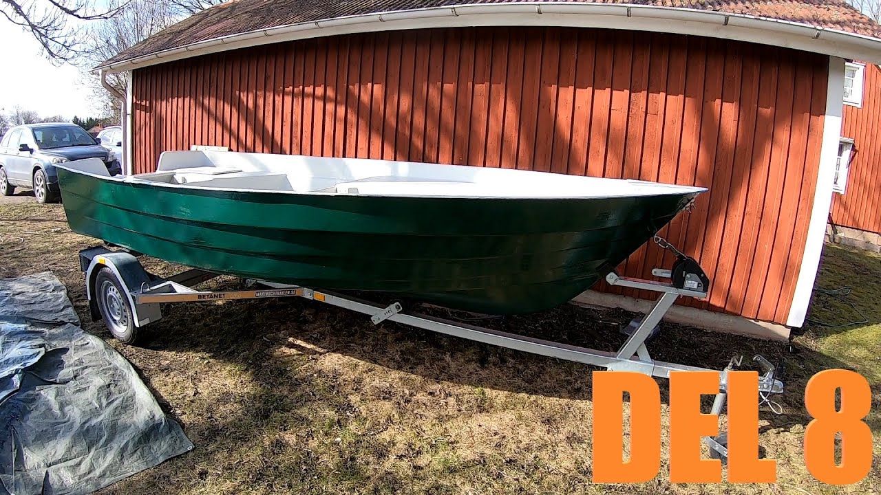Båtprojektet Del 8 | Färdigmålad