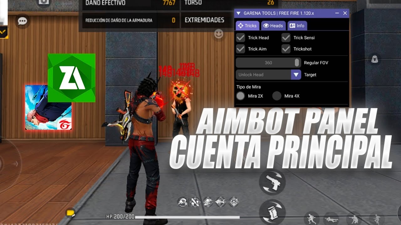 PANEL 100% AIMBOT CABEZA ✅ PARA CUENTAS PRINCIPALES 🔥 PANEL PARA CELULAR 📲 PANEL AIMBOT SIN BANEO