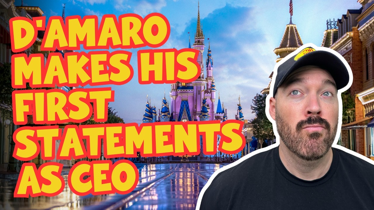 Josh D'amaro Sits Down For His 1st Interview As New Disney CEO