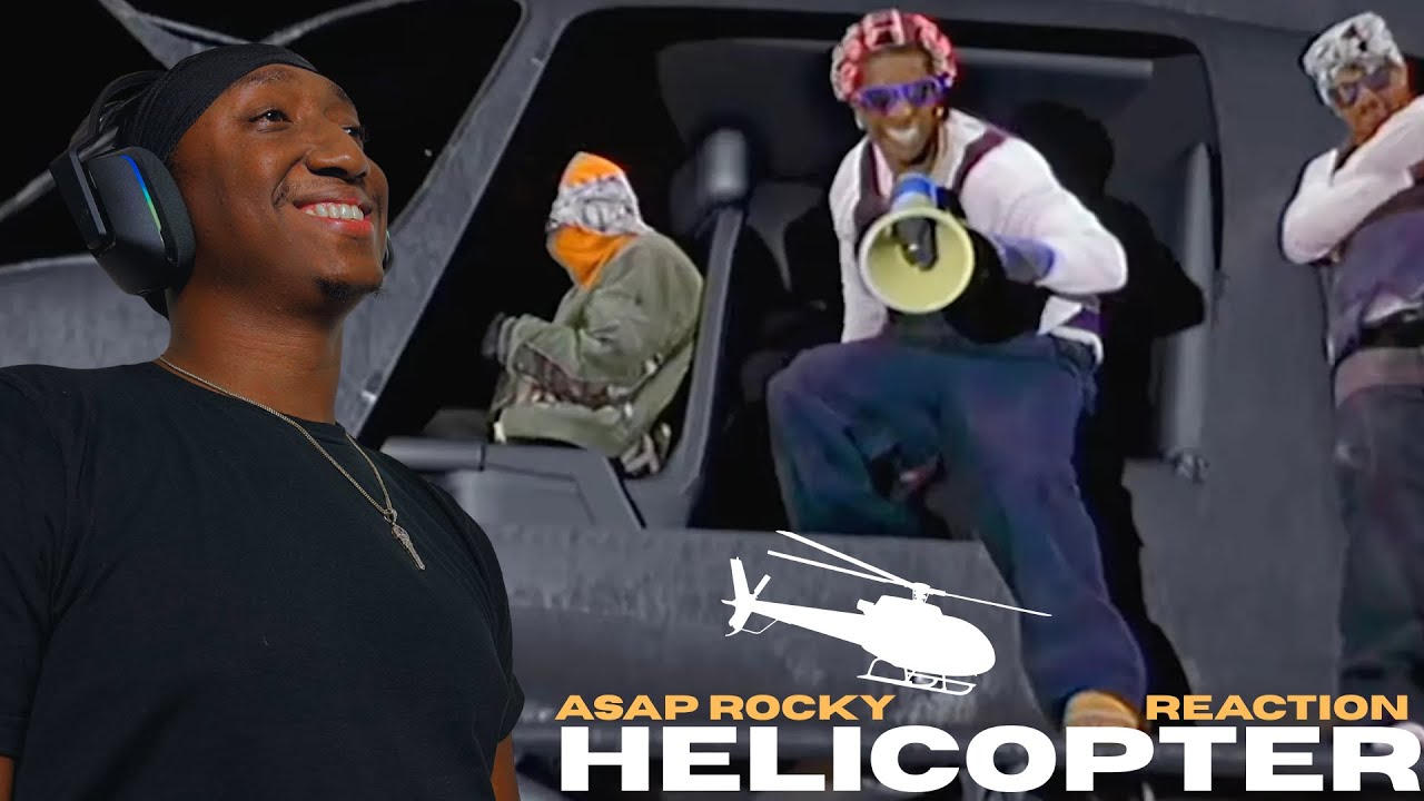 MaineBSO Reacts to A$AP ROCKY- HELICOPTER$ (REACTION) 🔥