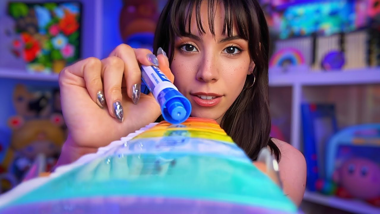 ASMR To Distract Your Mind ❤️ (eyes closed halfway) 
