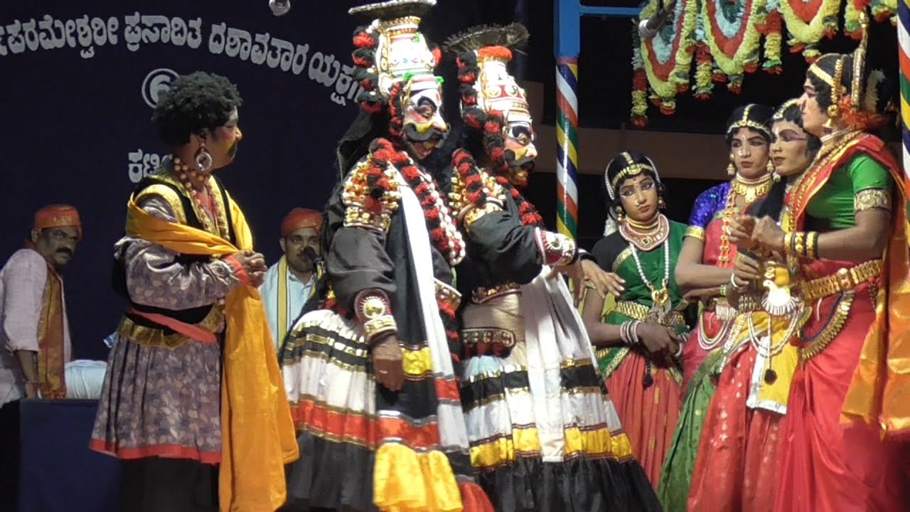 kateelu mela-6 yakshagana ಕಟೀಲು 6 ನೇ ಮೇಳದ ಯಕ್ಷಗಾನ 