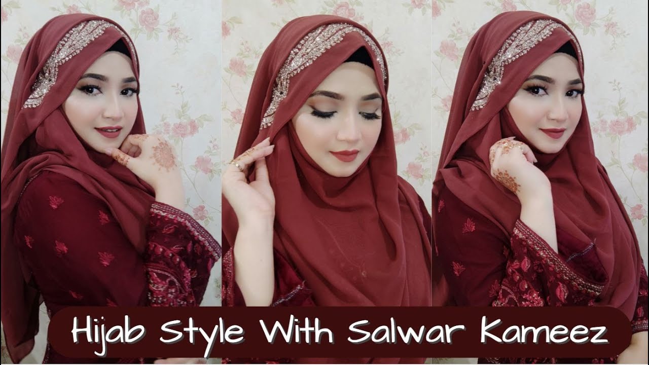 Hijab Style With Salwar Kameez 💖 Hijab Style By Nipa