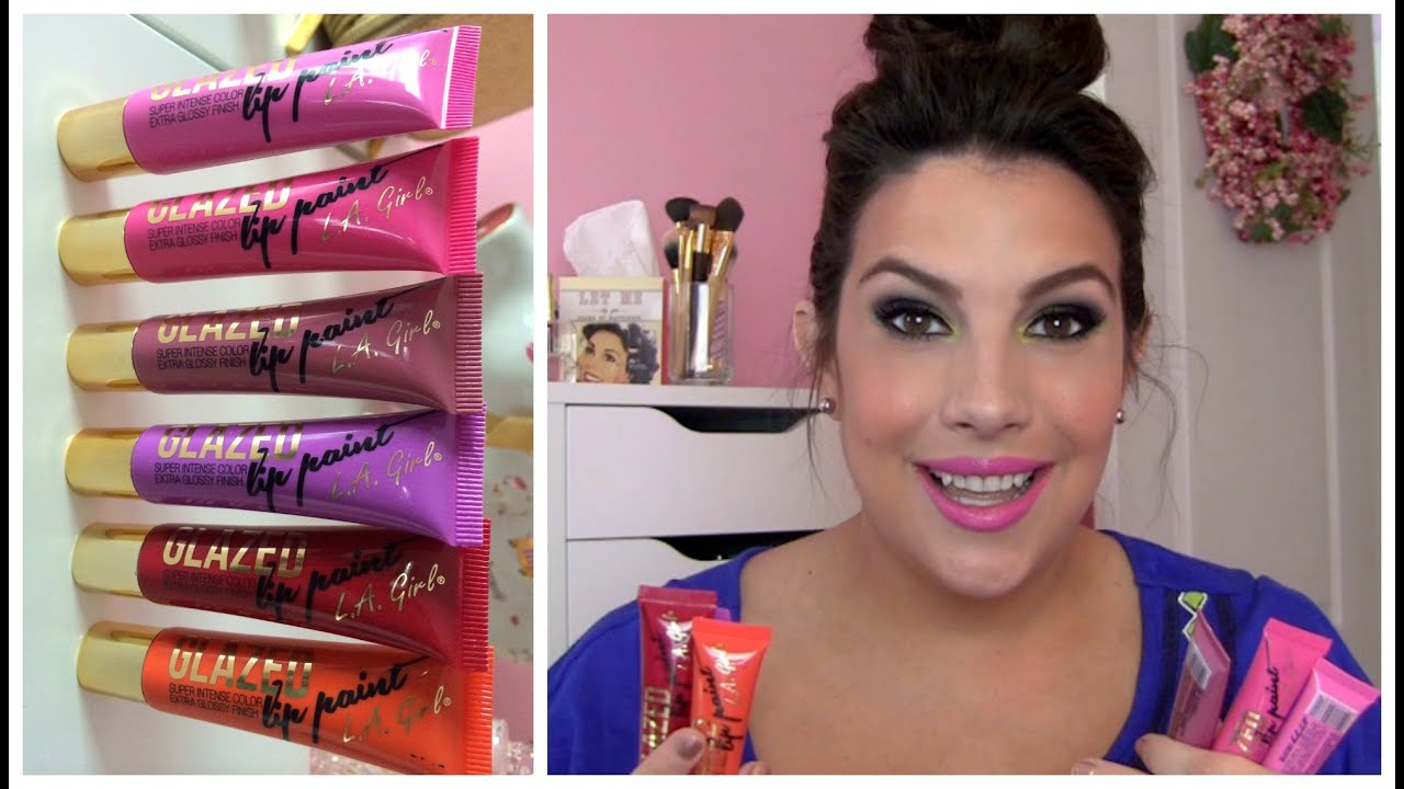 L.A. Girl Glazed Lip Paint Review