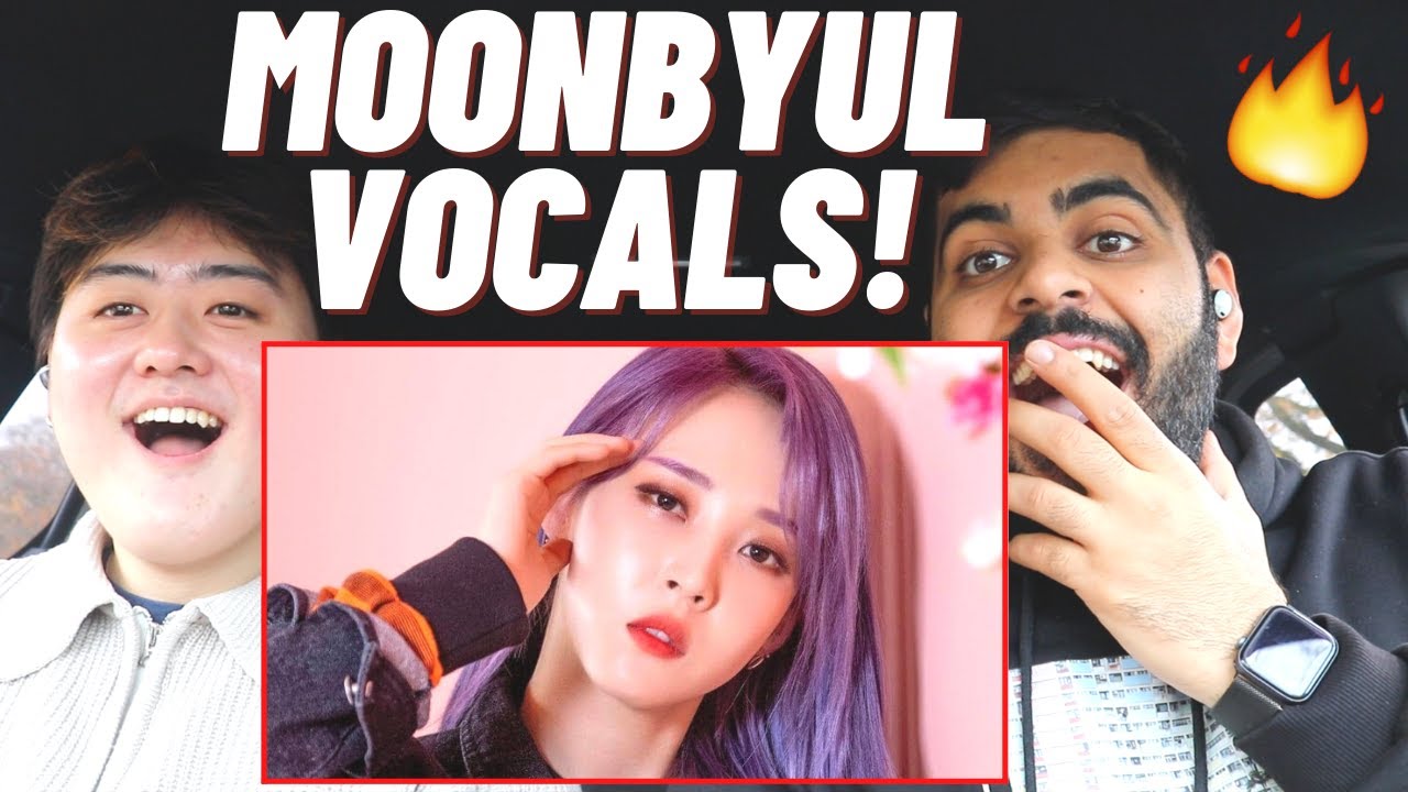 MAMAMOO MOONBYUL - REAL VOICE [NO AUTO-TUNE] REACTION!🔥