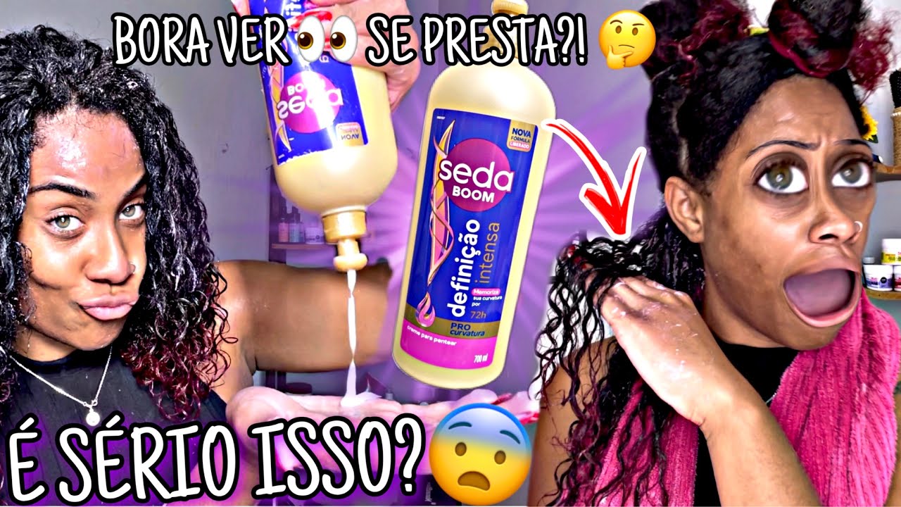BORA VER SE PRESTA?! Testei SEDA BOOM DEFINIÇÃO e não espera por isso 😨