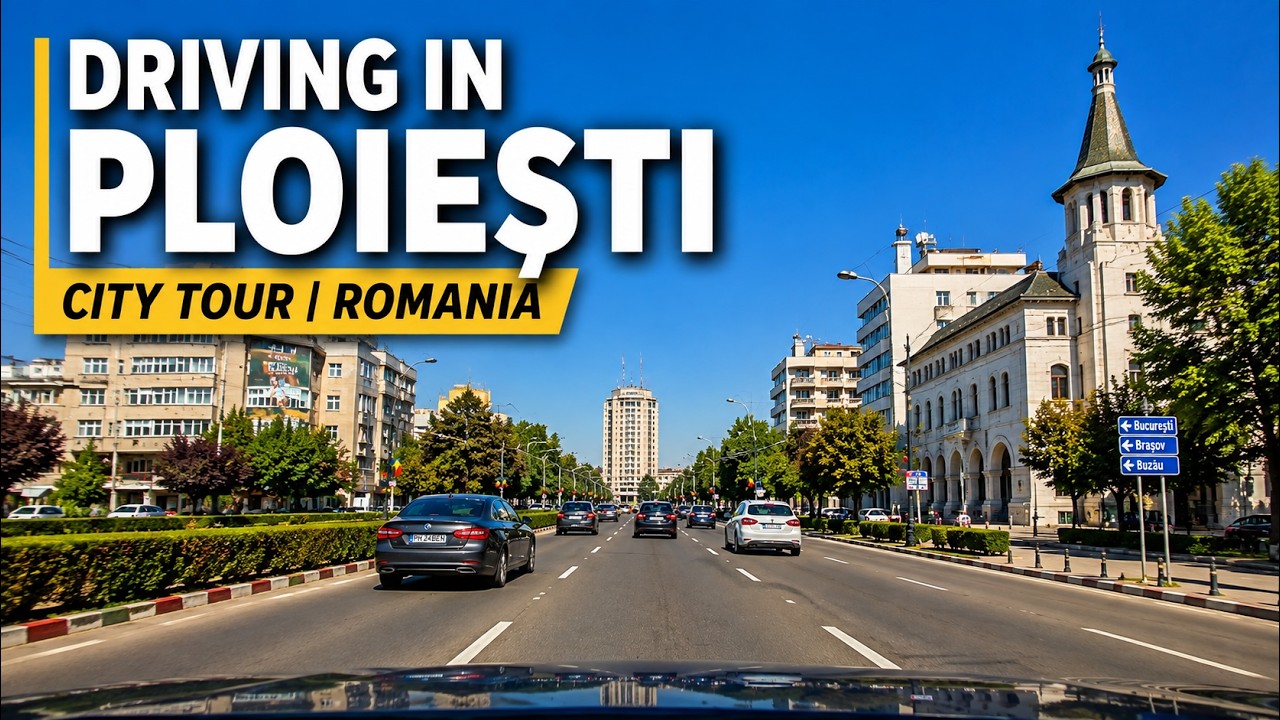 🚗 Driving in PLOIESTI | ROMANIA #4k60fps