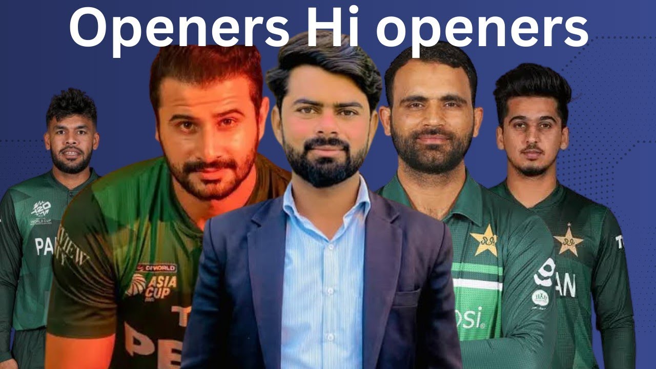 Openers hi openers hain pakistani team main 😱😲