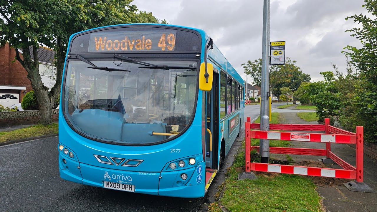 Arriva North West 2977 (MX09 OPH) - VDL SB200/Wright Pulsar 2