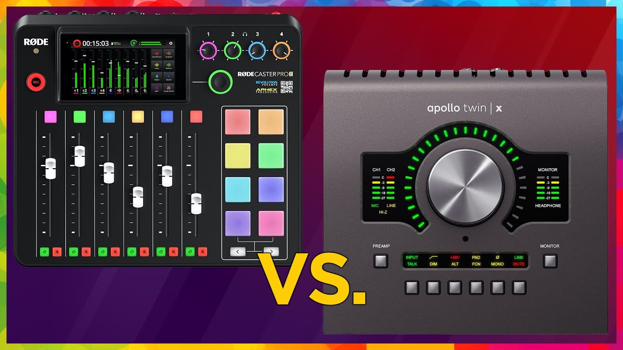 Руководство покупателя: UAD Apollo против Rodecaster Pro II