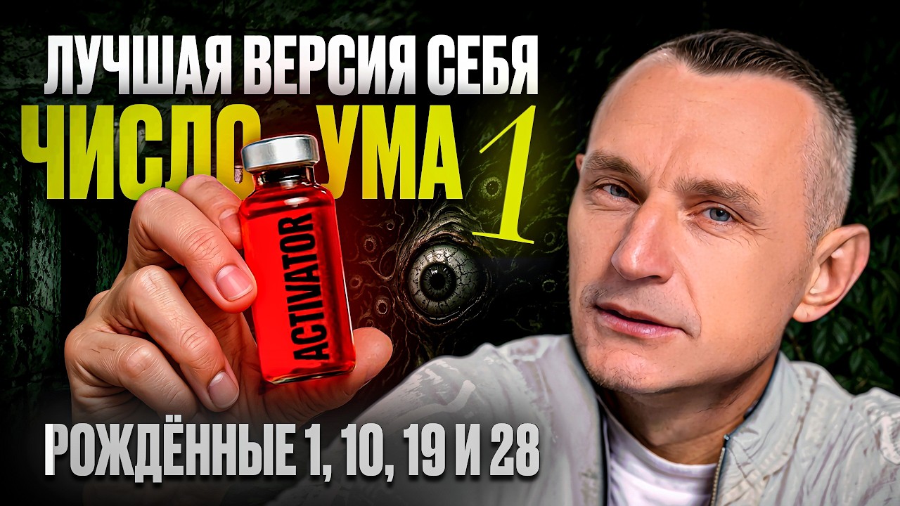 Как стать лучшей версией себя? Число Ума 1 / Люди Рождённые 1, 10, 19 и 28 числа