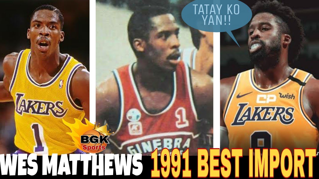 Wes Matthews Ginebra Best Import / Tatay ni Wesley Matthews ng Los Angeles Lakers