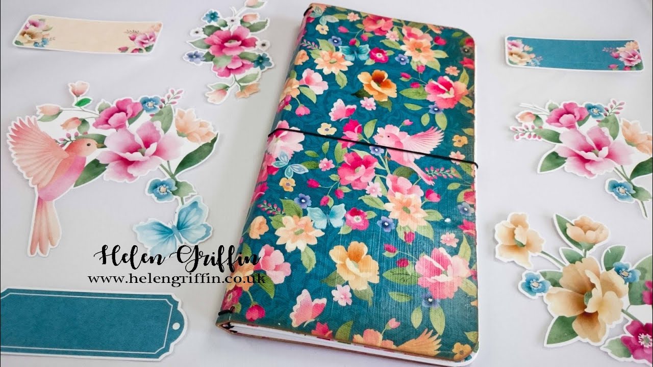Tutorial | Faux Leather Traveller's Notebook With Nitwit Collections