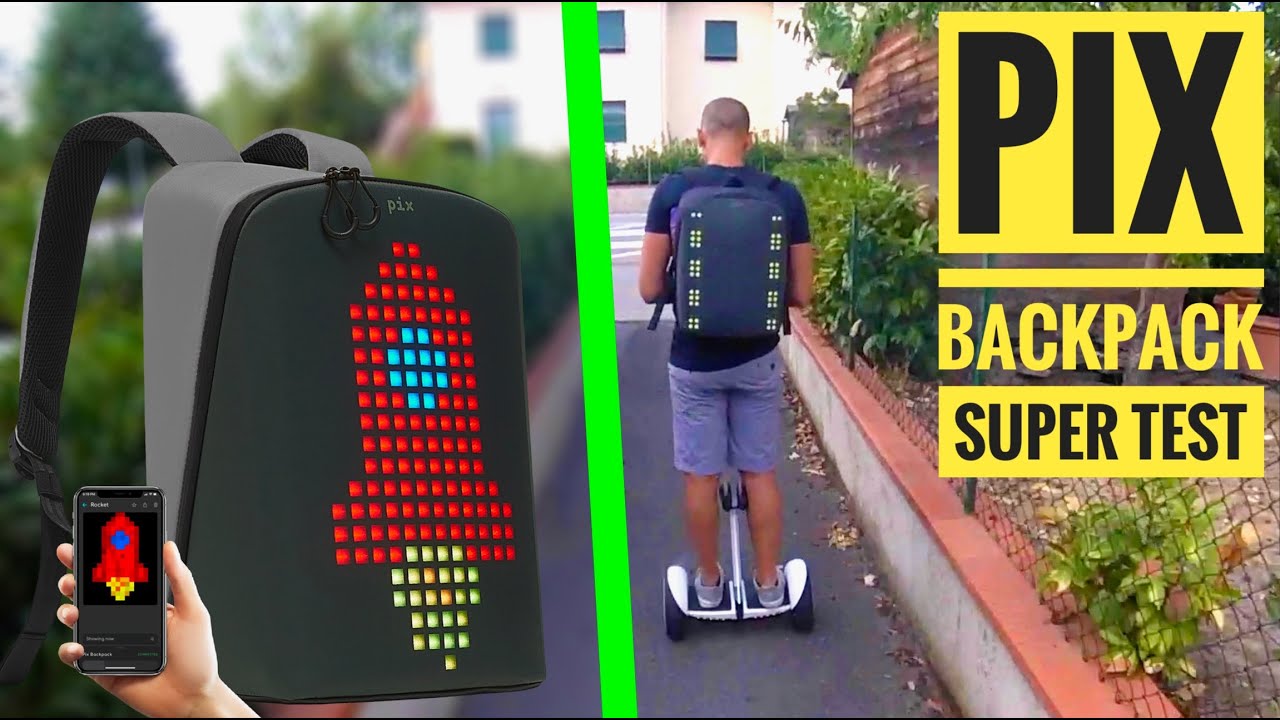 Pix Backpack, original U.S.A. bag - Unboxing & test