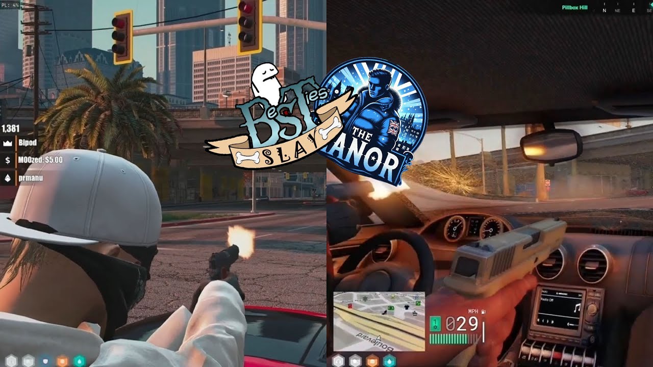 MANOR VS THE BESTIES | FIGHT AROUND THE SOUTHSIDE! | NoPixel WL
