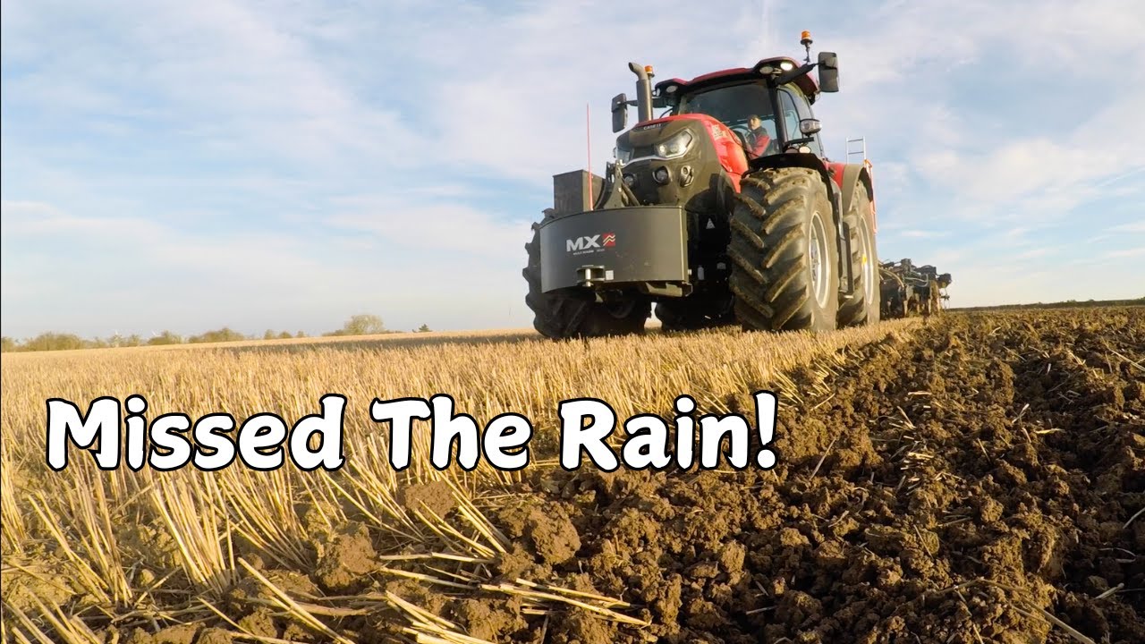 Missed the rain so let's keep drilling!
