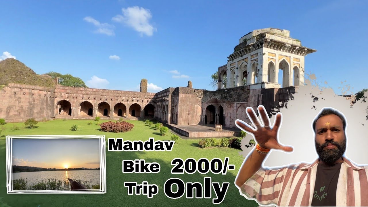 Indore to Mandu Road Trip On Bike 🚲 Amazing Views! Mayur Thakur
