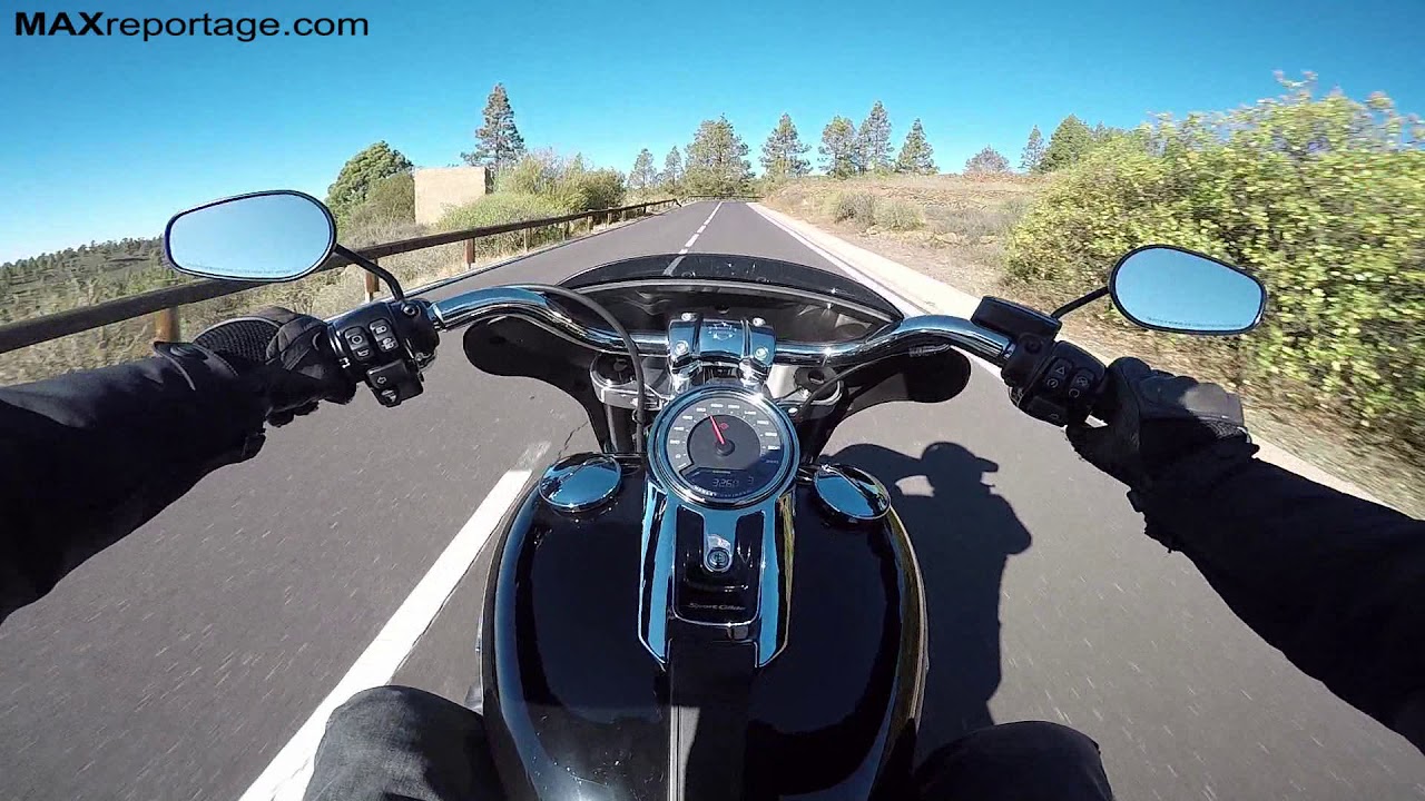 TENERIFE en Harley Davidson Sport Glide 2018 POV