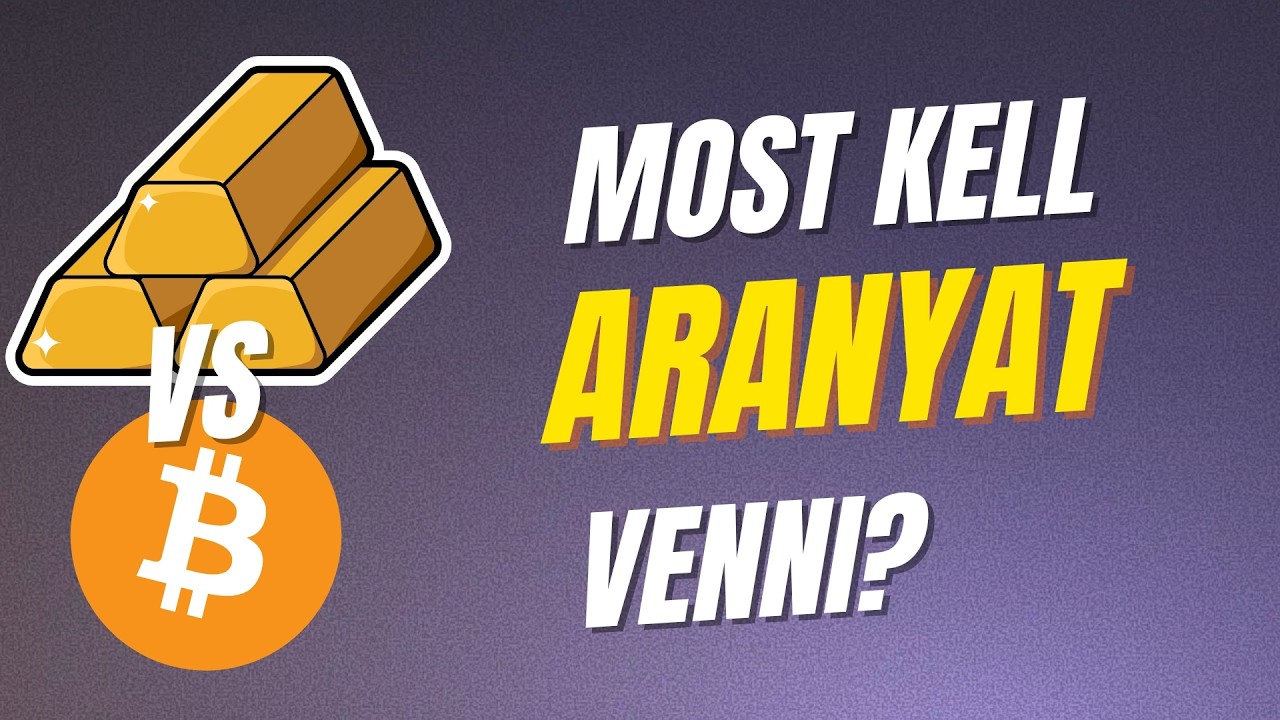 T&eacute;nyleg j&oacute; &ouml;tlet most aranyat venni? Az időz&iacute;t&eacute;s fontosabb, mint maga az eszk&ouml;z