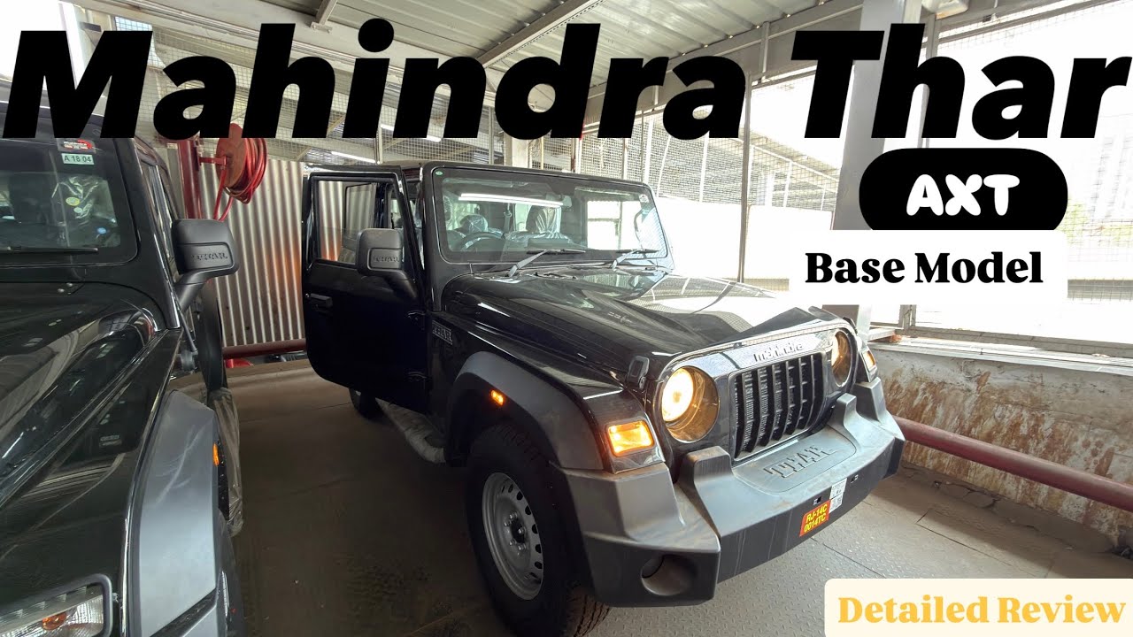 2026 Mahindra Thar ✅ AXT (RWD) Diesel ⛽️ Review