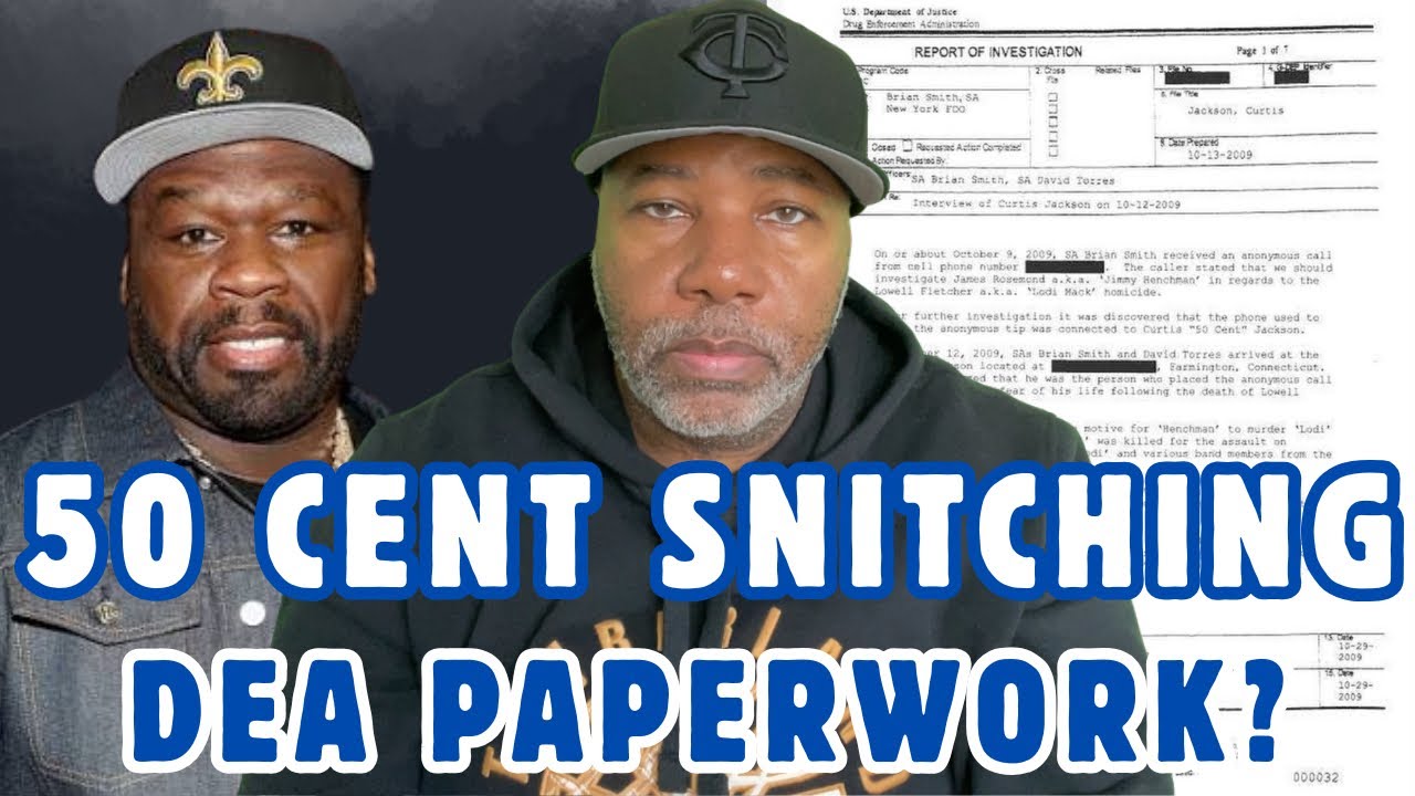 Did 50 Cent really snitch on a Federal murder case in 2009?