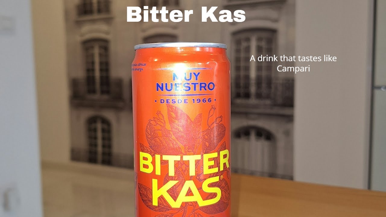 Bitter Kas a non-alcoholic drink that tastes like Campari