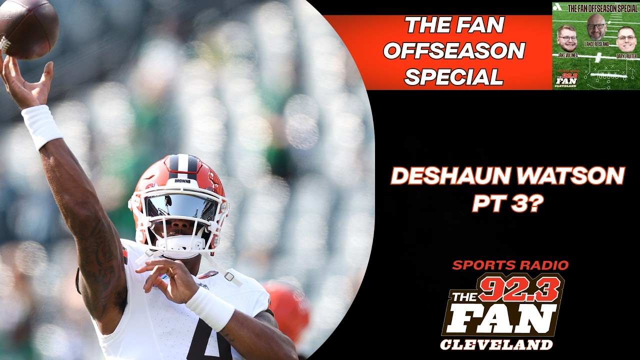 With Andrew Berry's comments, if Deshaun Watson is the Browns' best QB, Todd Monken HAS to play him