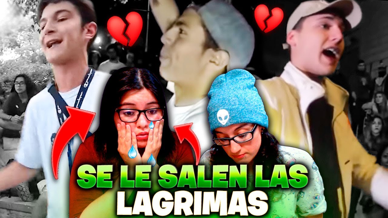 Las rimas MÁS TRISTES, termina llorando😭 l REACCIÓN 💔