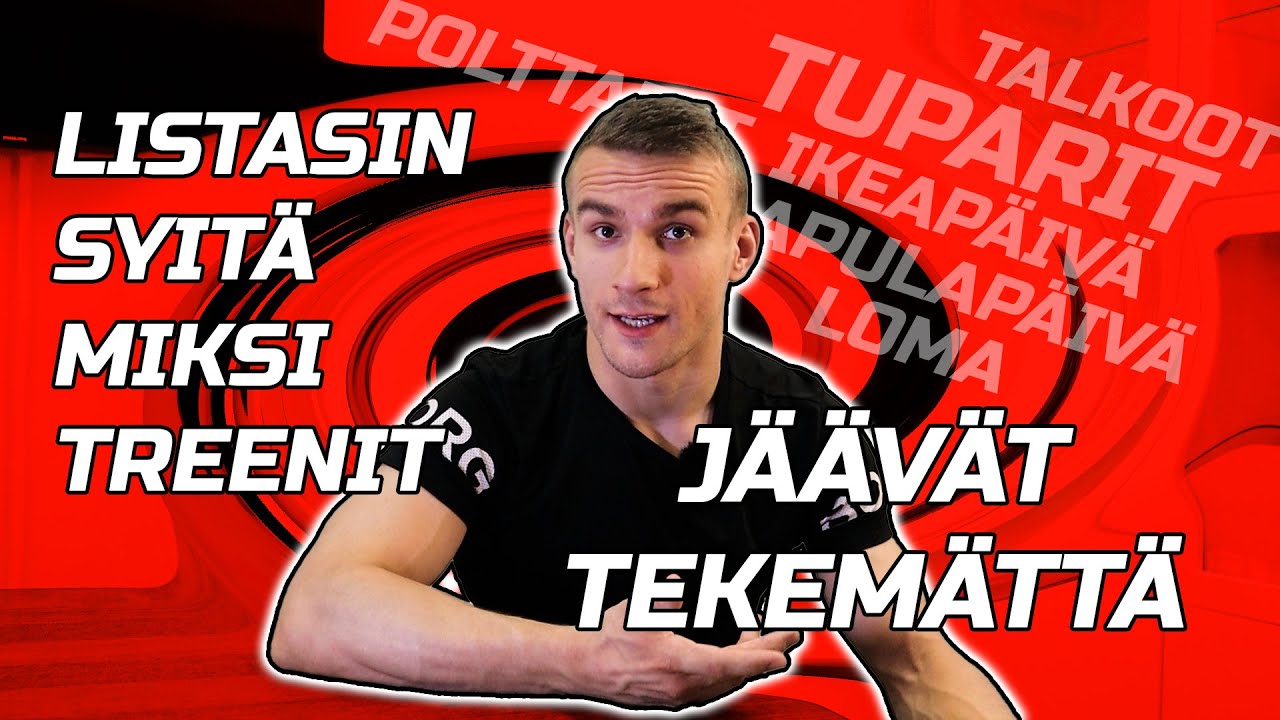 SYIT&Auml; MIKSI TREENIT J&Auml;&Auml; V&Auml;LIIN
