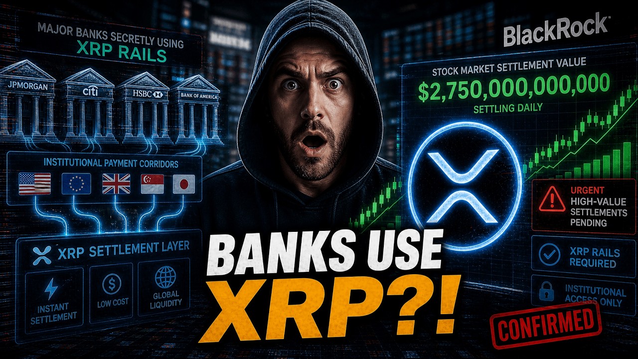 BANKS ARE USING XRP GO TO CLIP? - MINIMUM XRP PRICE TO SETTLE STOCK MARKET?