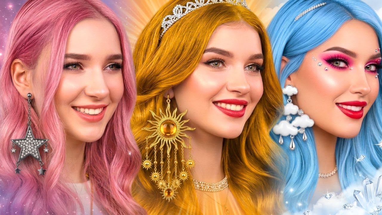 Только 1 Цвет! 💛💎 Преображение: Золото vs Синий Бриллиант