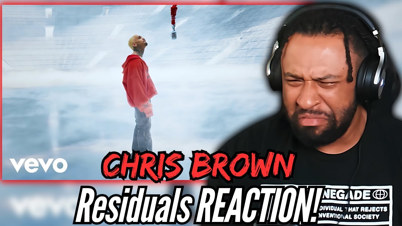SO RAW AND VUNERABLE! | Chris Brown - Residuals (Official Video) | First Time REACTION!