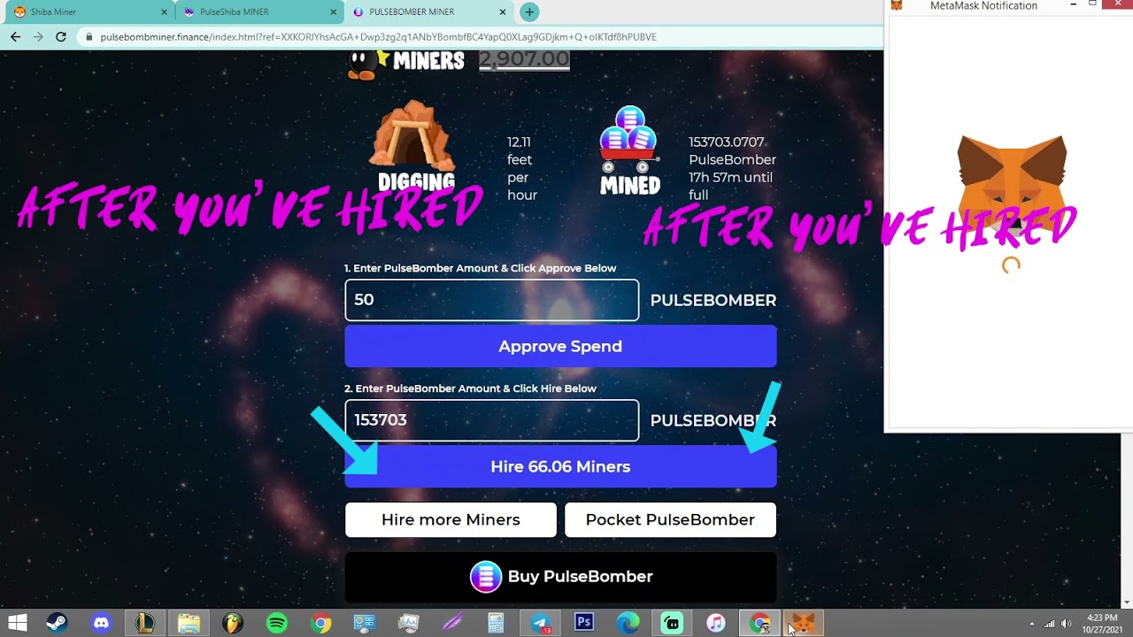 NEW BSC MINER! PULSEBOMBER! PULSECHAIN AIRDROP! FANTOM AIRDROP! CARDANO AIRDROP! POLYGON AIRDROP!
