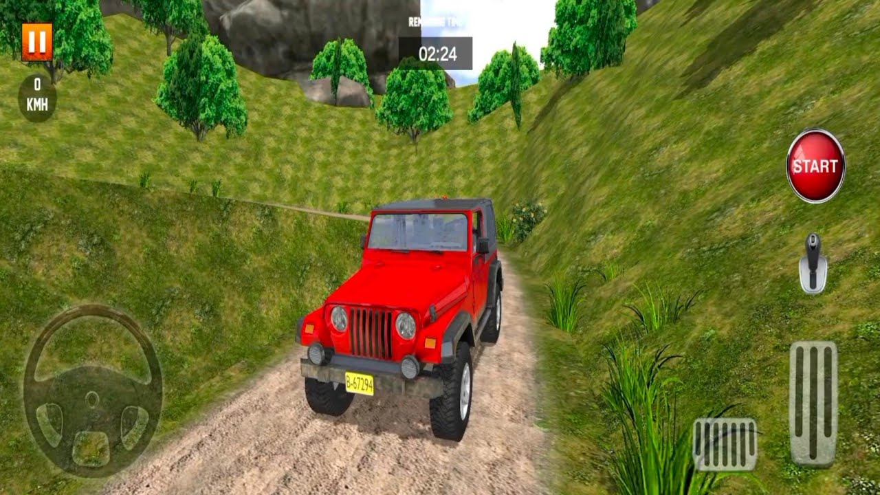Offroad Jeep Driving Game Gameplay Android iOS Game video
