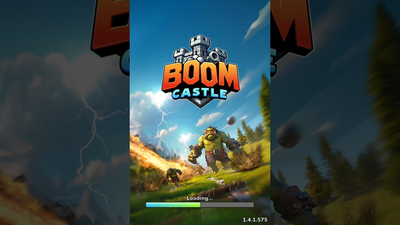 Boom castle tower defense strategy battle on many stages, find resources, for upgrades