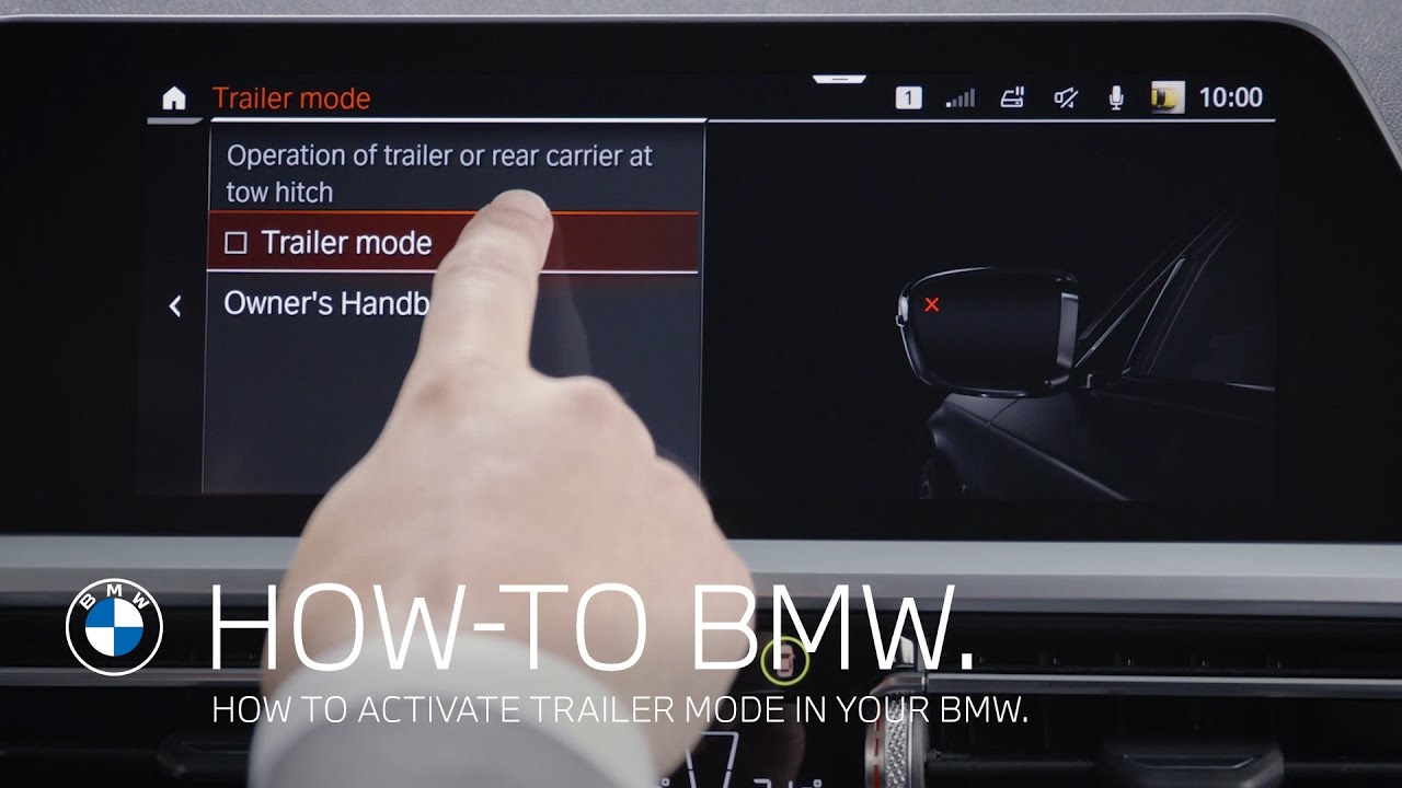 How to activate trailer mode in your BMW &ndash; BMW How-To