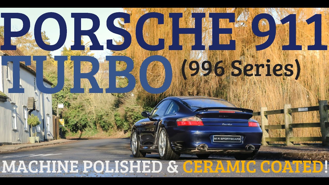 We get a 996 Porsche 911 Turbo Lapis Blue machine polished & ceramic coated, check out the results!!
