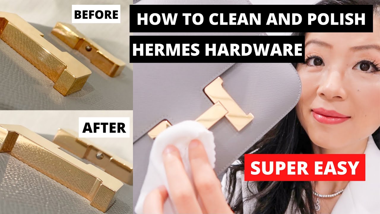 How To Easily Clean And Polish Hermes Hardware | prevent hardware tarnishing