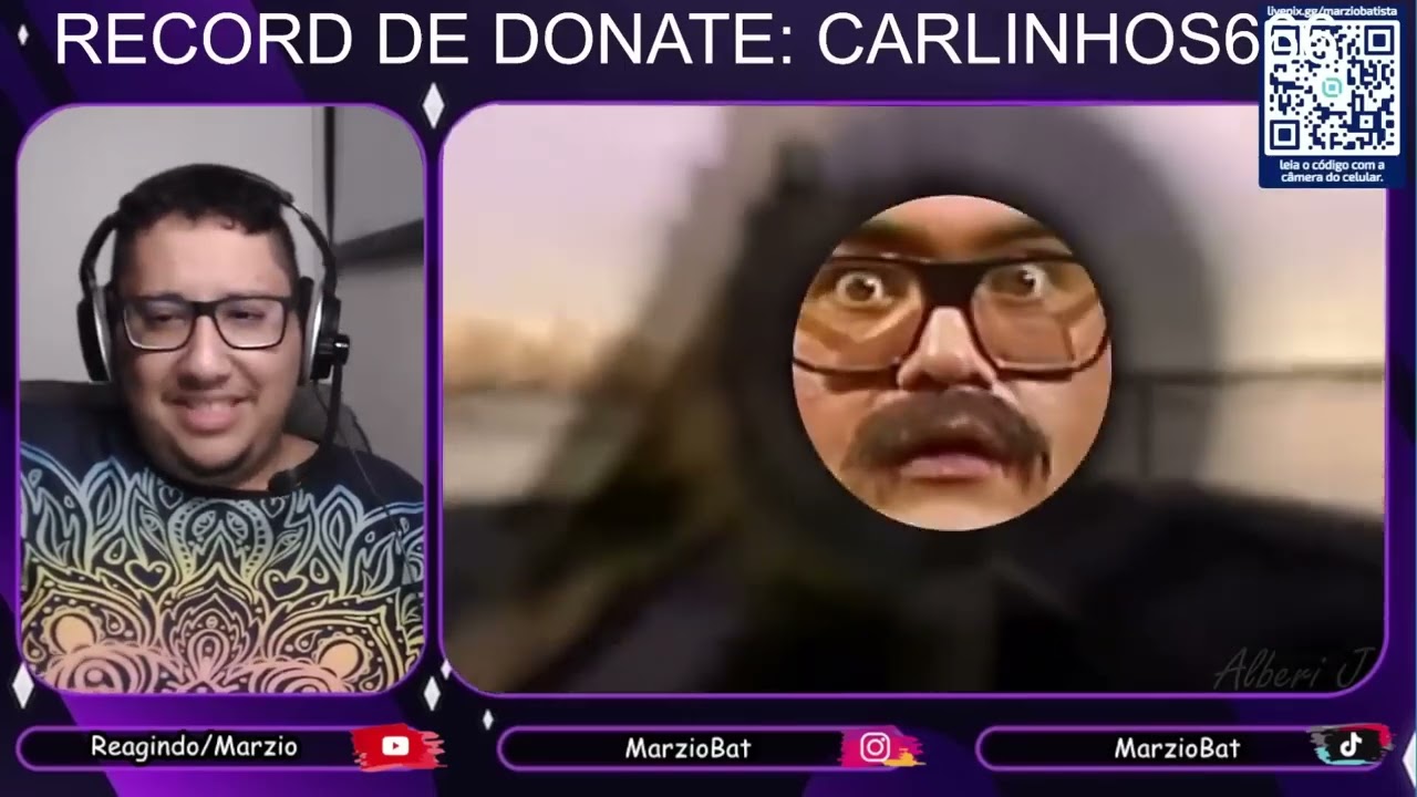 Reup M&aacute;rcio Reagindo YTPBR Homem Emo vers&atilde;o Atual
