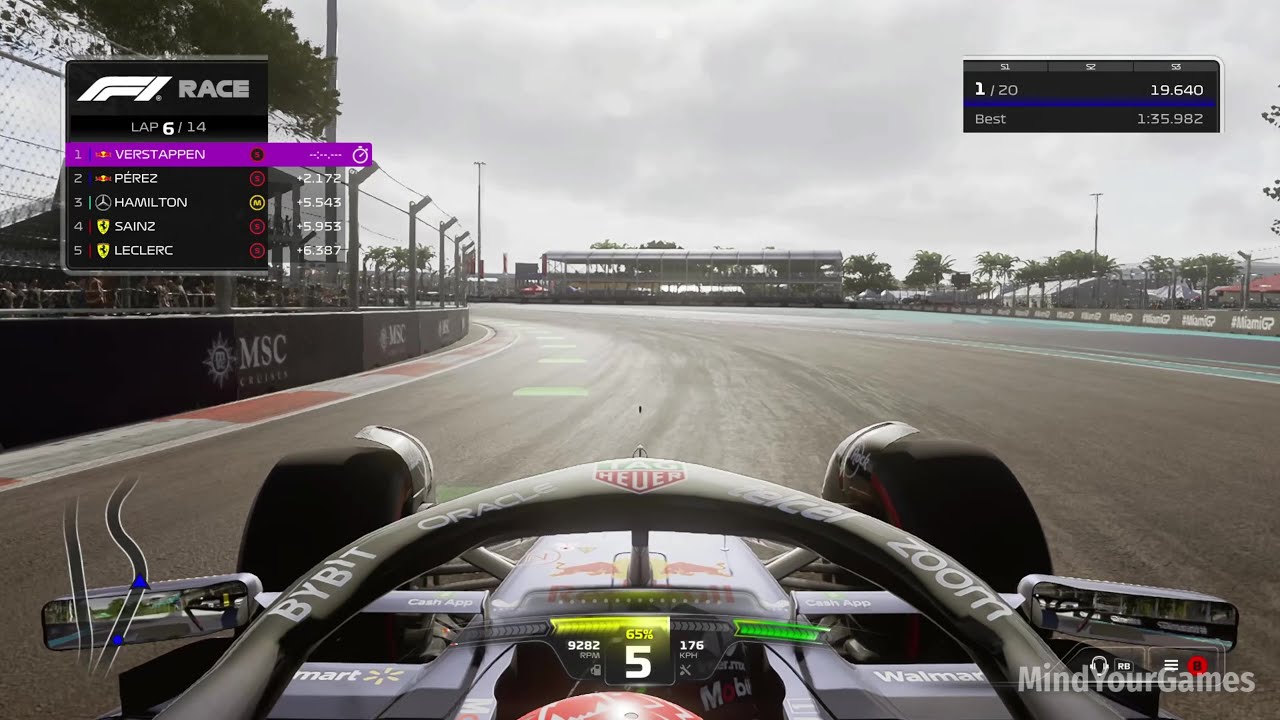 F1 23 - Miami International Autodrome (Miami Grand Prix) Gameplay PC UHD (4K 60FPS)