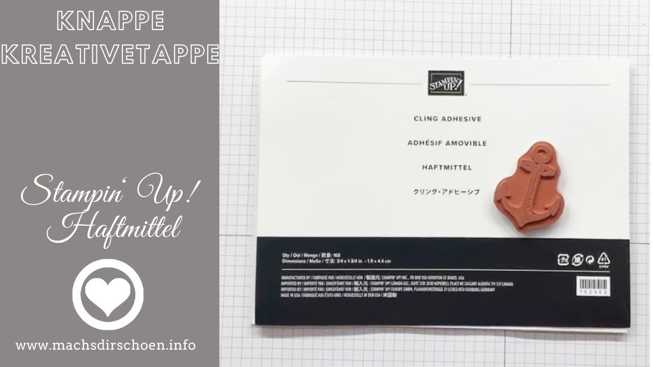 Stampin‘ Up! Haftkleber - verwandle alle deine Stempel