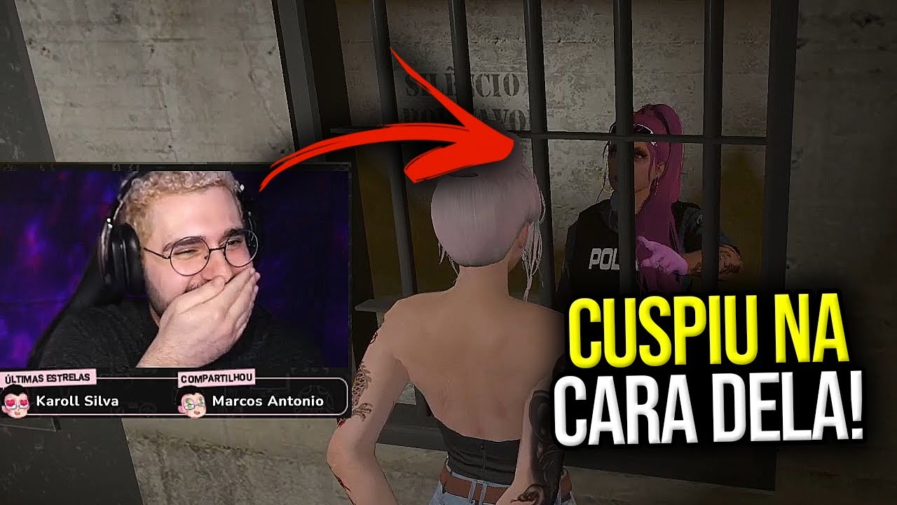 Batata é preso e tilta policial! *cuspiu na cara dela* - Park Tiffany GTA RP