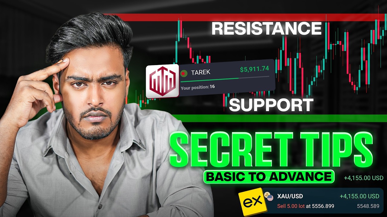 Support Resistance Strategy Bangla | Profitable Trading Secret for Beginners