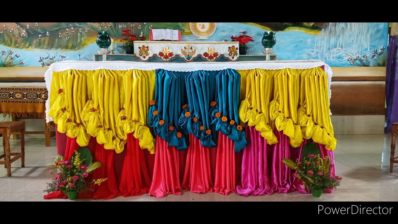 Altar decoration......