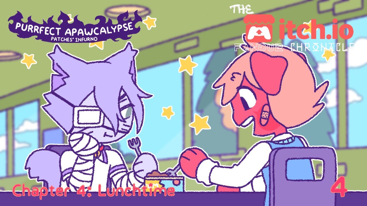 Purrfect Apawcalypse Fandub! (Act 3: Patches' Infurno) Chapter 4: Lunch