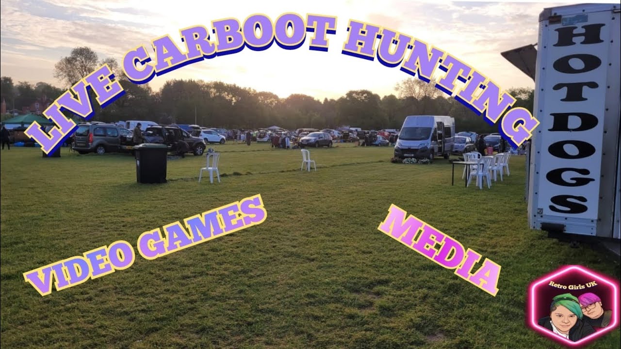 LIVE Carboot Hunting | EP 1 | RGUK | #carboothaul #carboot #carbootsale #videogames #gameguides
