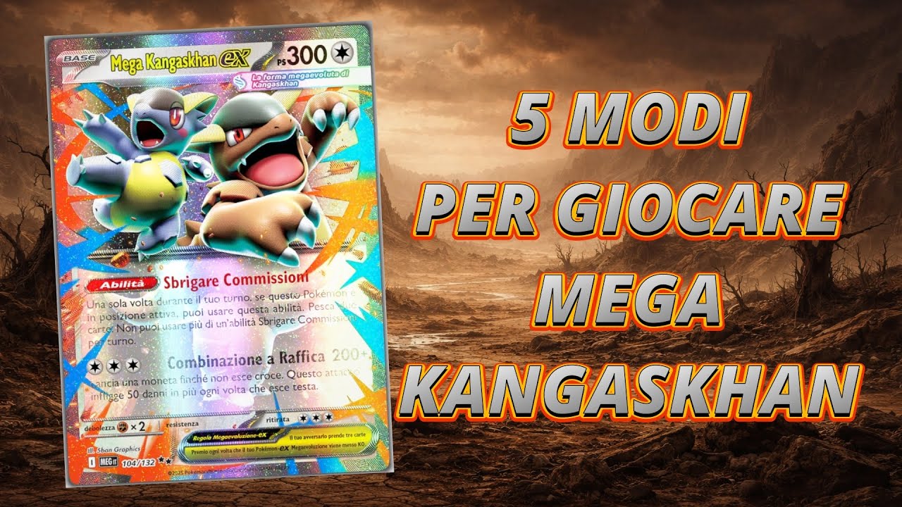 5 modi per giocare MEGA KANGASKHAN