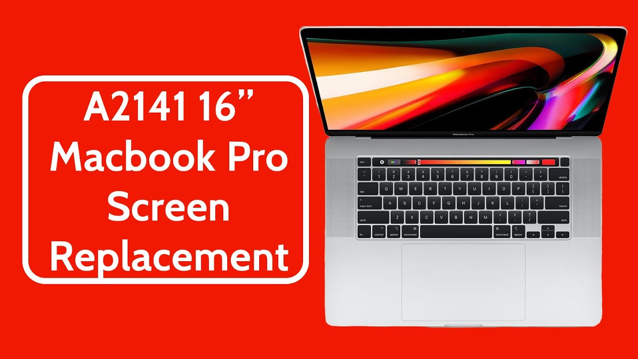 Apple MacBook Pro 16-Inch 2019 A2141 Screen Replacement | Repair & Fix Tutorial