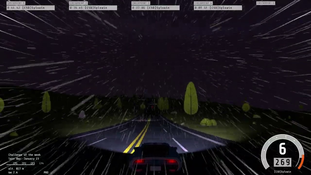Rain for this week's race in 
