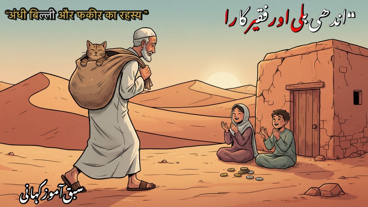 Andhi Billi Aur Faqeer Ki Sachi Dastan | Emotional Islamic moral Story | hindi/ urdu Stoies